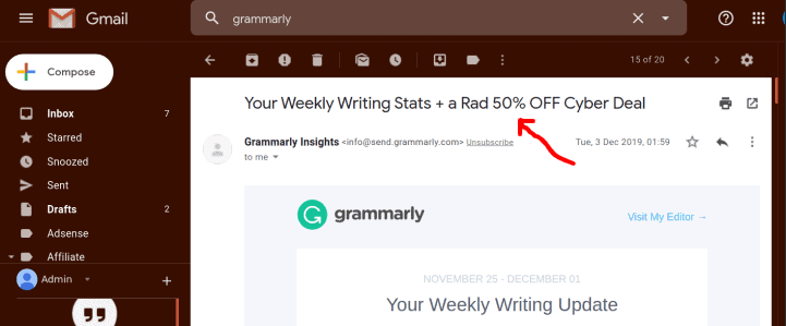 grammarly discount deals