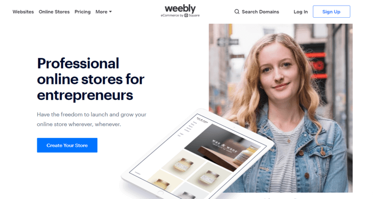 weebly online store builder