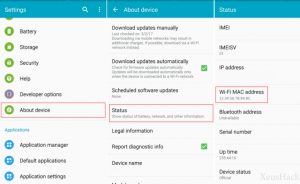 android mac address changes