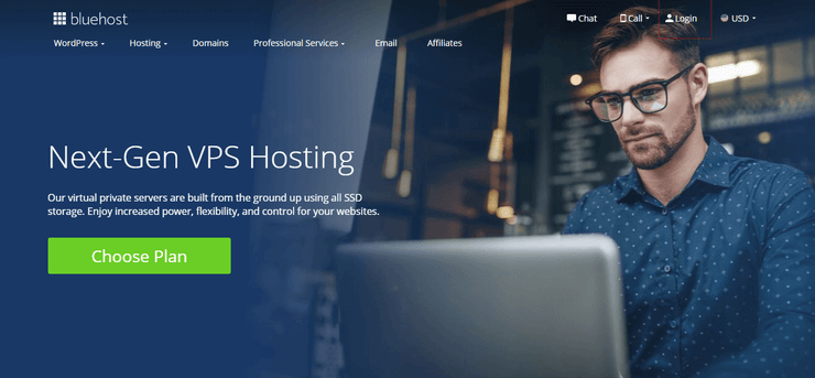 bluehost VPS hosting